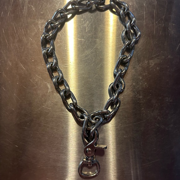 The HD Choker!!! The one of a kind "Steel Hooker Choker" chain w/ clasp! - Picture 3 of 6